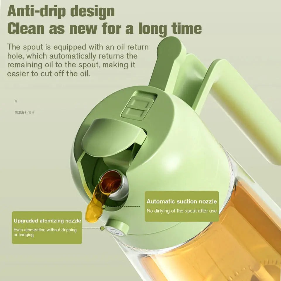 2 in 1 Oil Spray Bottle