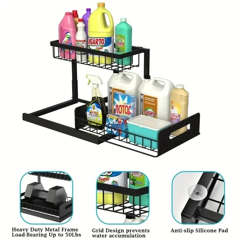2tier Sink Under Organizer