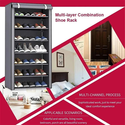 Non-Wooven Shoes Wardrobe Organizer