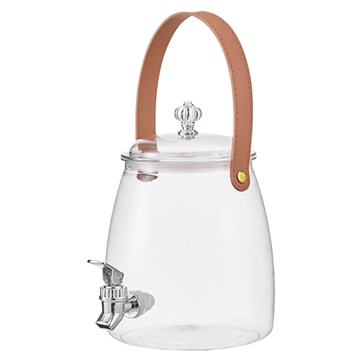Unbreakable Plastic Beverage Barrel Dispenser