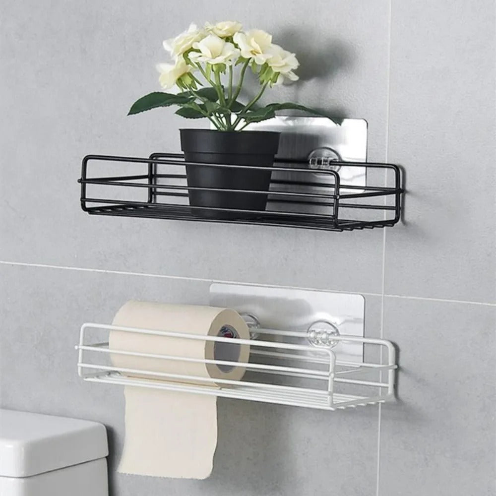 Self-adhesive Wall-Mounted Iron Shelf