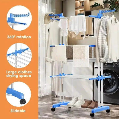 4-tier Clothes Drying Rack