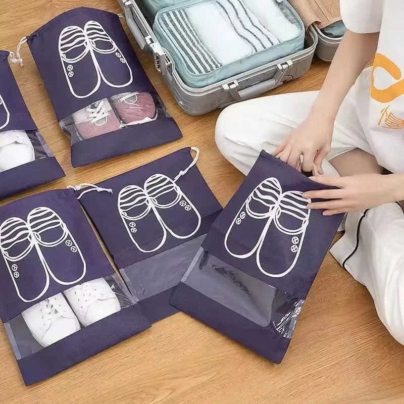 Dust-Proof Travel Shoe Bag (Pack of 10)
