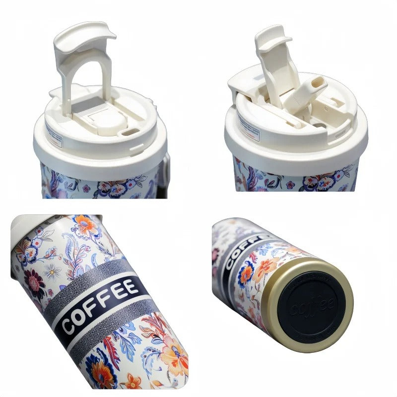 Coffee Cup Printed Stainless steel