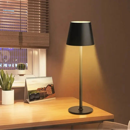 Luxury Metal Rechargeable Tap Lamp