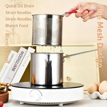 Stainless Steel Deep Frying Pot