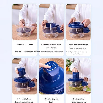Automatic electric fruit peeler