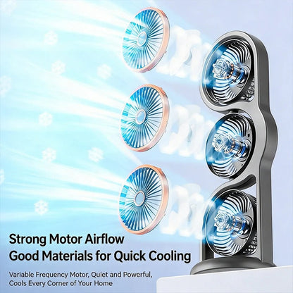360 manual oscillating fan