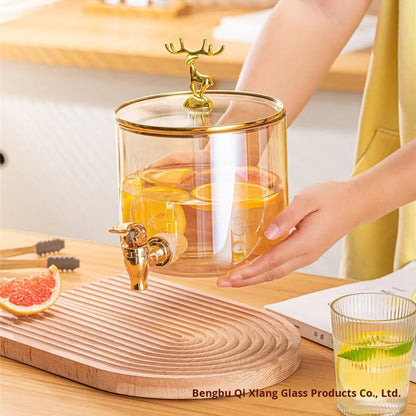 Glass Juice 2.6litre Golden Dispense