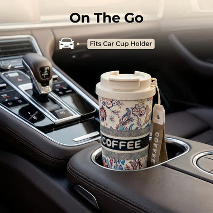 Coffee Cup Printed Stainless steel