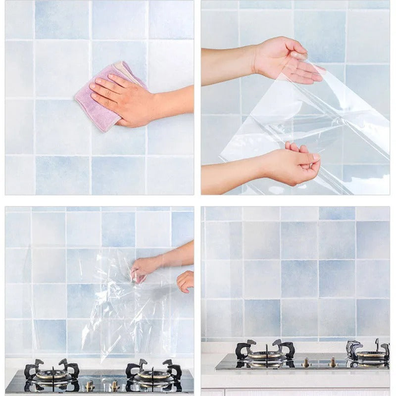 Transparent Protective Sheet Cover Self-Adhesive (pack of 2)