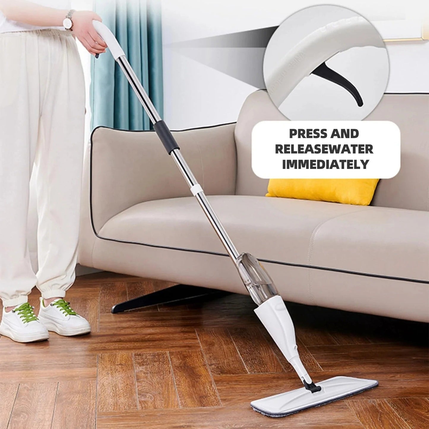 Water Spray Mop