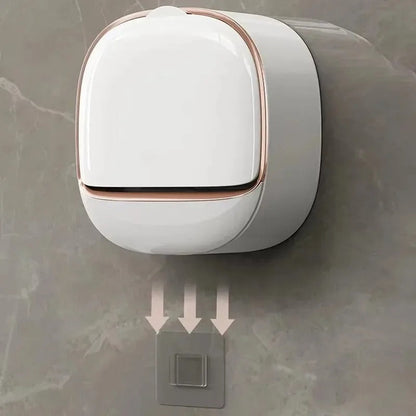 Wall mounted soap box