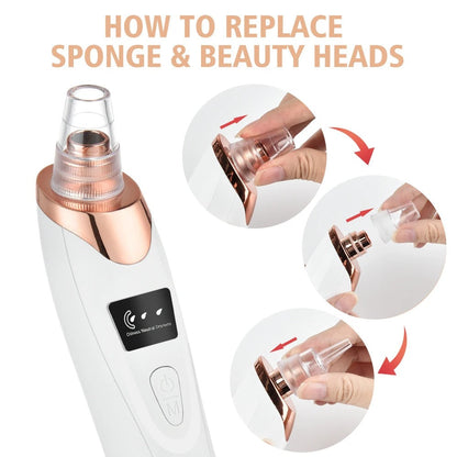 5 in 1 Black Head Remover machine